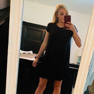 Black casual dress